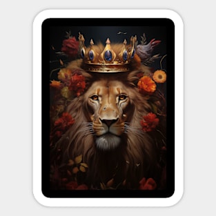 King Lion Sticker